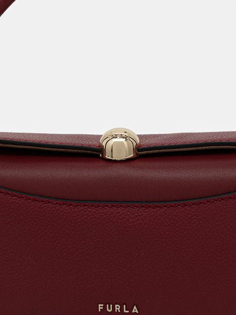 Furla torebka skórzana Nicole Mini Boston Bag