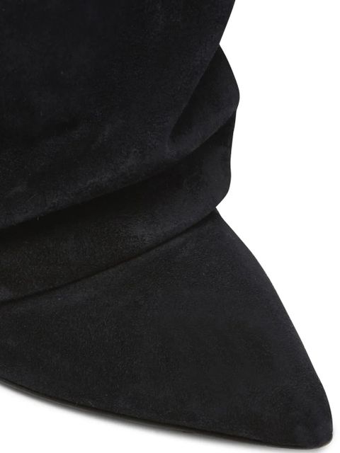 Balmain Ariel 120mm pointed-toe boots - Black