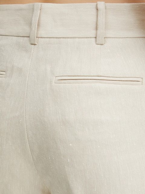 MICHAEL Michael Kors spodnie lniane - zdjęcie produktu nr 2