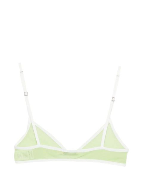 Paloma Wool sheer triangle bralette - Green - zdjęcie produktu nr 2