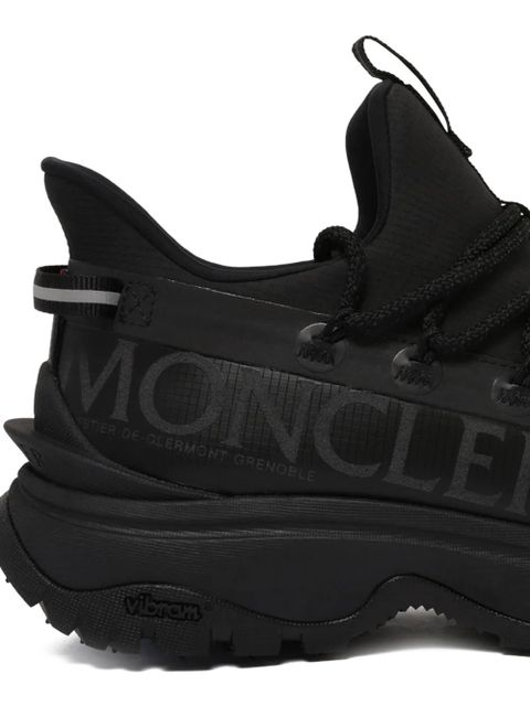 Moncler Trailgrip Lite2 logo-lettering sneakers - Black