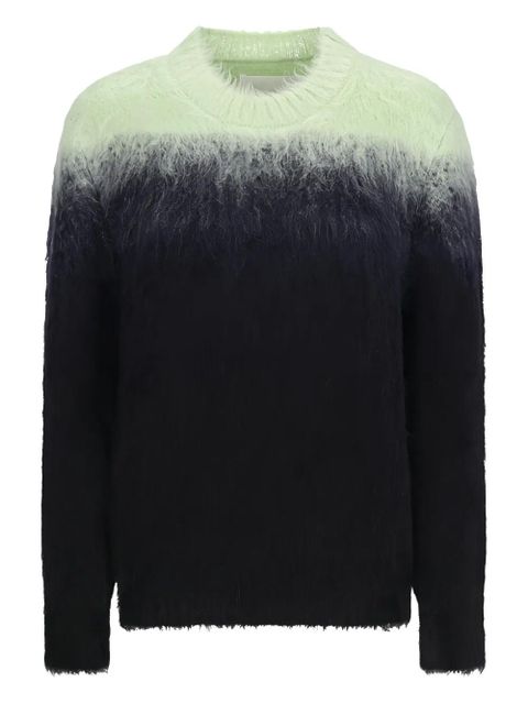 Jil Sander long-sleeve crew-neck sweater - Black - zdjęcie produktu nr 1