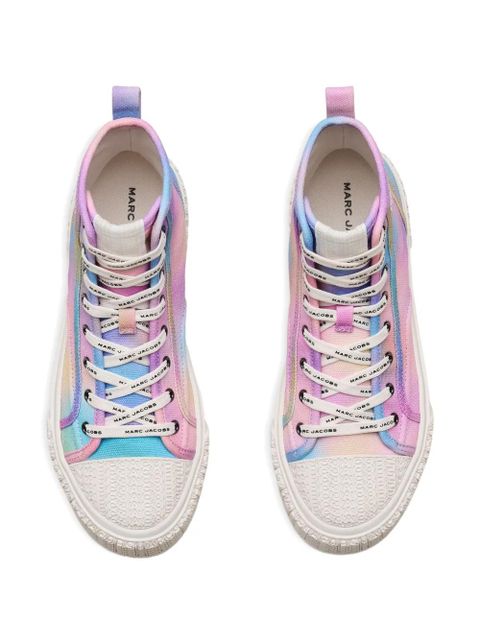 Marc Jacobs The Airbush canvas sneakers - Pink