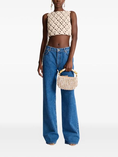 Balmain tie-detail top - Neutrals - zdjęcie produktu nr 2