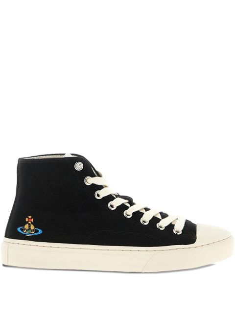 Vivienne Westwood high-top orb-detail sneakers - Black - zdjęcie produktu nr 1