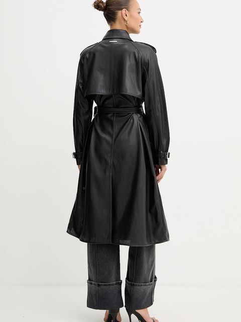 Karl Lagerfeld trencz kolor czarny B1W15008