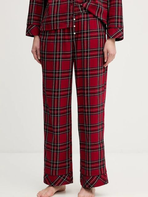 Abercrombie & Fitch spodnie piżamowe damska kolor bordowy KI146-5099-556 - zdjęcie produktu nr 1