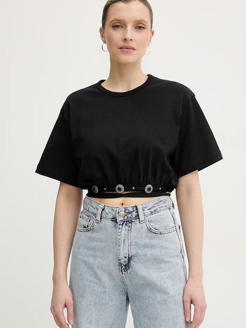 Pinko t-shirt damski bawełniany - zdjęcie produktu nr 2