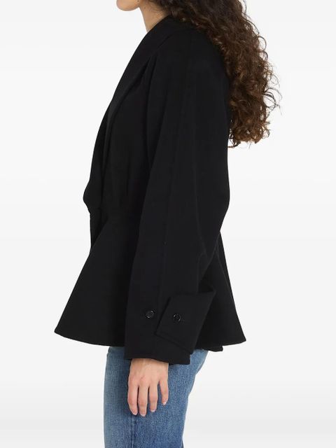 Chloé shawl-collar coat - Black