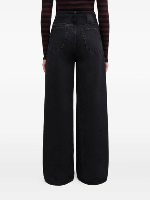 GANNI five-pockets jeans - Black