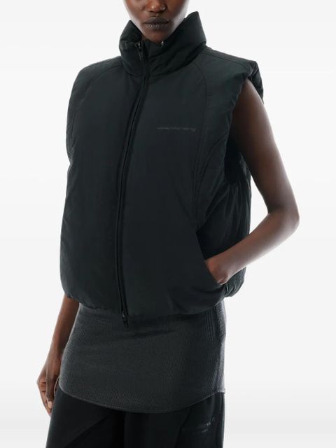 Alexander Wang puffer gilet - Black