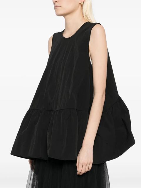 Cecilie Bahnsen Asta top - Black - zdjęcie produktu nr 2