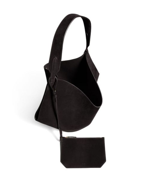 KHAITE medium Lotus tote bag - Black