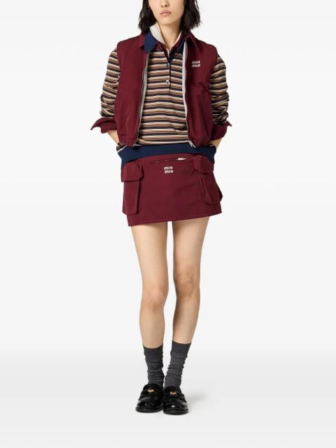 Miu Miu Wool polo shirt - Brown - zdjęcie produktu nr 2