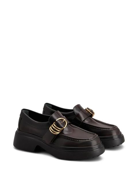 Tod's leather loafers - Brown - zdjęcie produktu nr 2