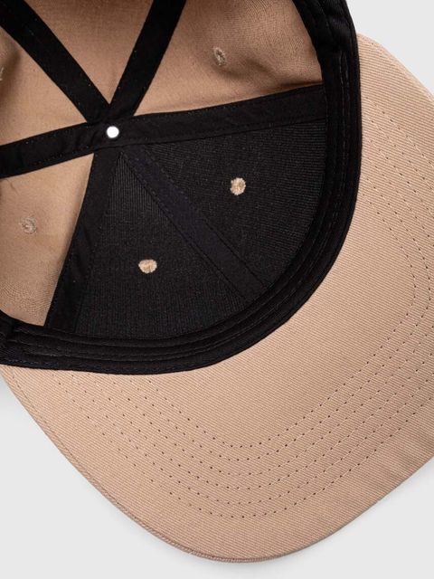 IRO czapka z daszkiem bawełniana kolor beżowy