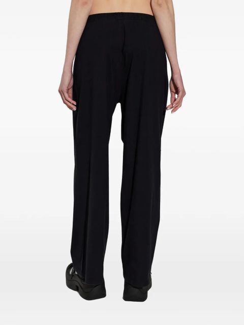 American Vintage Gixy elasticated-waist trousers - Black