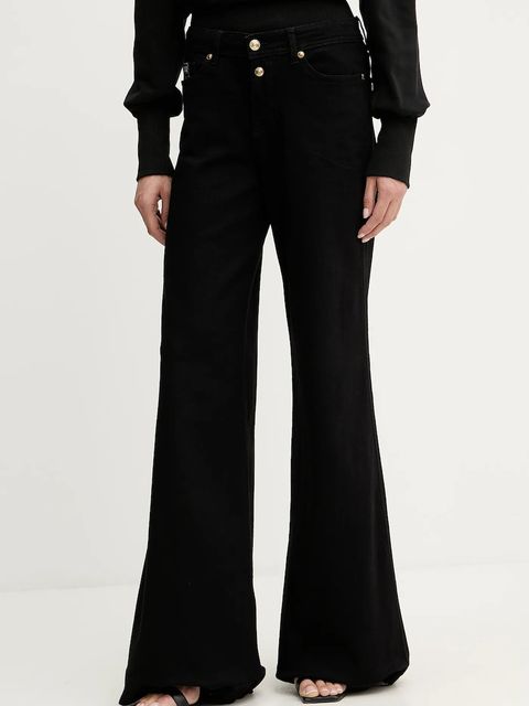 Versace Jeans Couture jeansy damskie kolor czarny 79HAB561 CDW00 - zdjęcie produktu nr 1