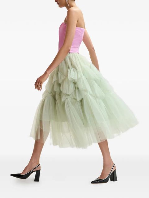 Essentiel Antwerp smocked-back tube top - Pink - zdjęcie produktu nr 2