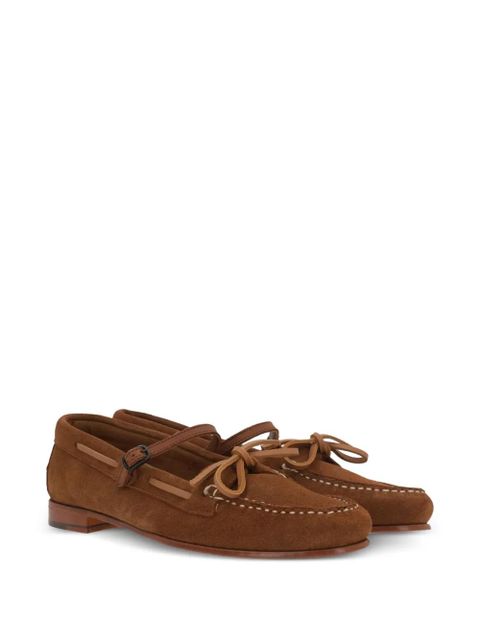 Hereu Lorea loafers - Brown