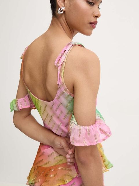 Never Fully Dressed sukienka Faro Dress maxi dopasowana NFDDR1547