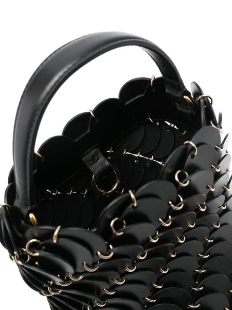 Rabanne Bucket Paco mini bag - Black