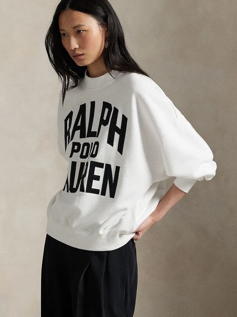 Polo Ralph Lauren bluza damska kolor biały z nadrukiem 211978147 - zdjęcie produktu nr 1