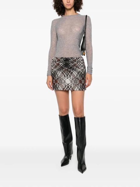 PINKO long-sleeve T-shirt - Grey