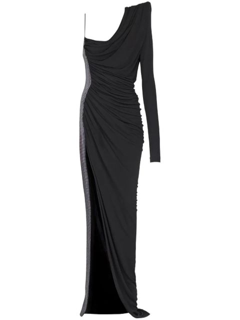 Balmain Pagoda one-shoulder dress - Black - zdjęcie produktu nr 1