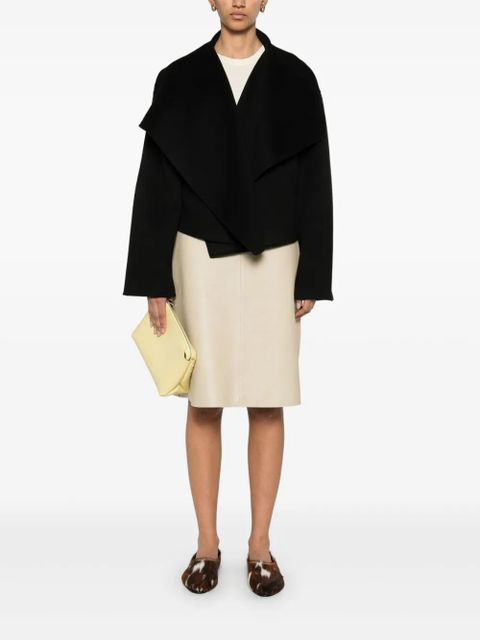 TOTEME Signature Double jacket - Black