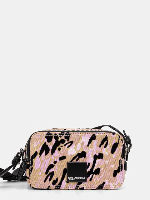 Karl Lagerfeld Jeans torebka kolor różowy B1W30240 - zdjęcie produktu nr 1