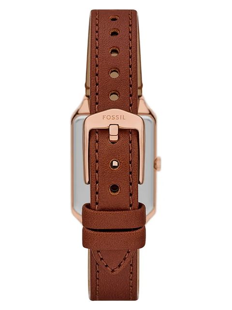 Fossil zegarek i bransoletka kolor złoty ES5377SET