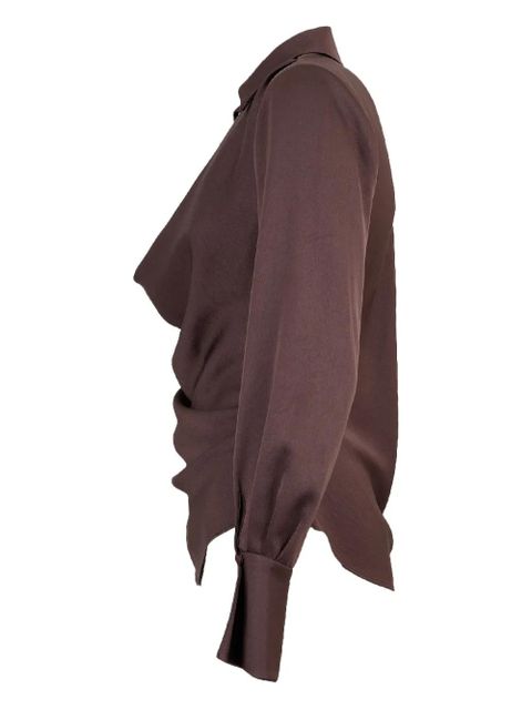 Simkhai Symone satin top - Brown