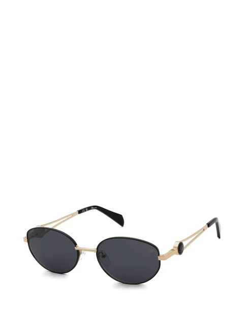 Blumarine oval-frame sunglasses - Black - zdjęcie produktu nr 2