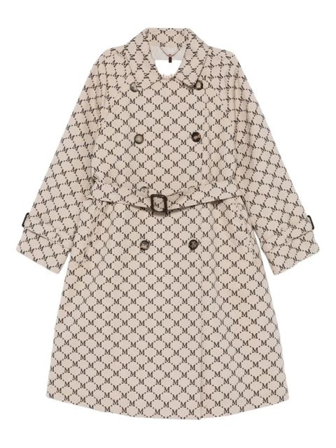 Max Mara monogram double-breasted trench coat - Neutrals - zdjęcie produktu nr 1