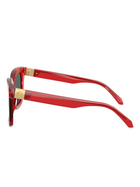 Versace Eyewear square-frame sunglasses - Red