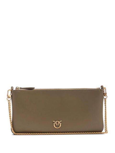 PINKO leather shoulder bag - Brown - zdjęcie produktu nr 1