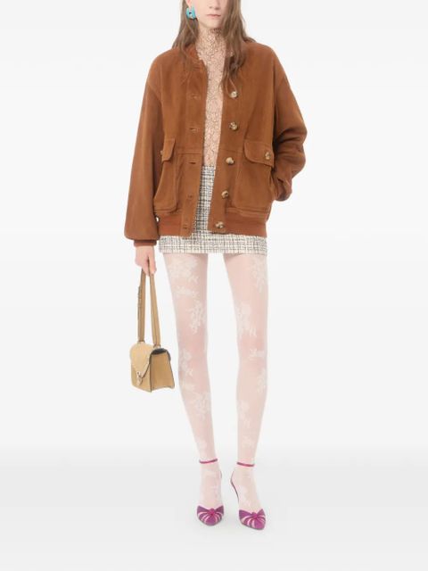 Valentino Garavani square tweed miniskirt - Neutrals - zdjęcie produktu nr 2