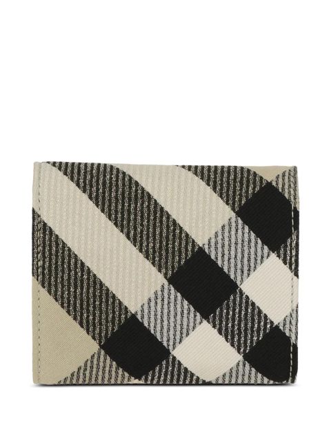 Burberry check-pattern fold-over wallet - Neutrals - zdjęcie produktu nr 2