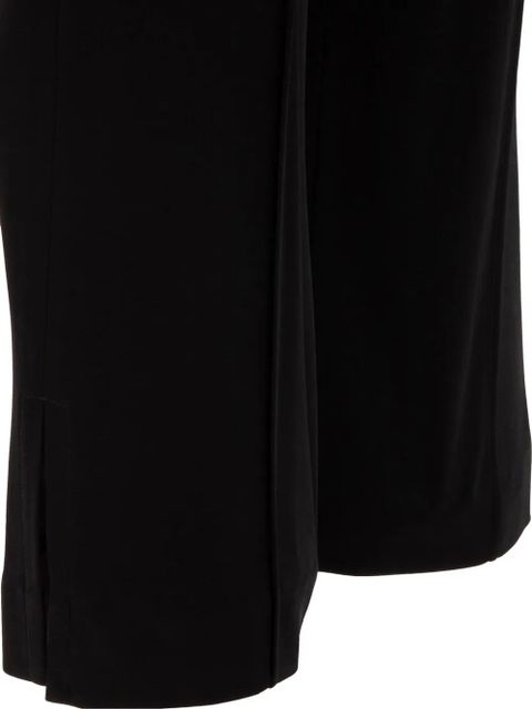 Jil Sander elasticated-waist wide-leg trousers - Black