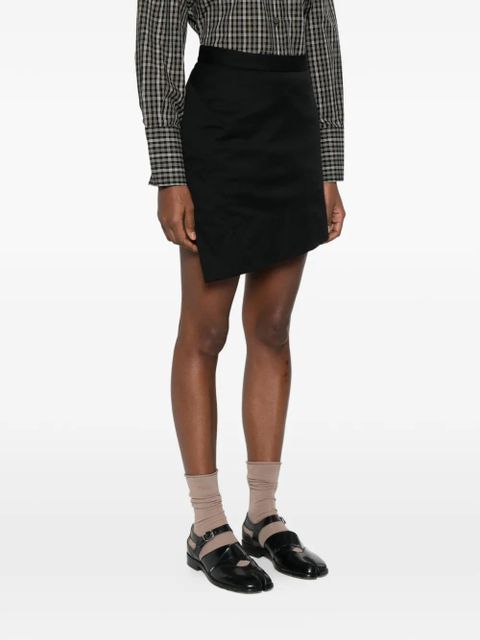Vivienne Westwood mini Infinity asymmetric skirt - Black