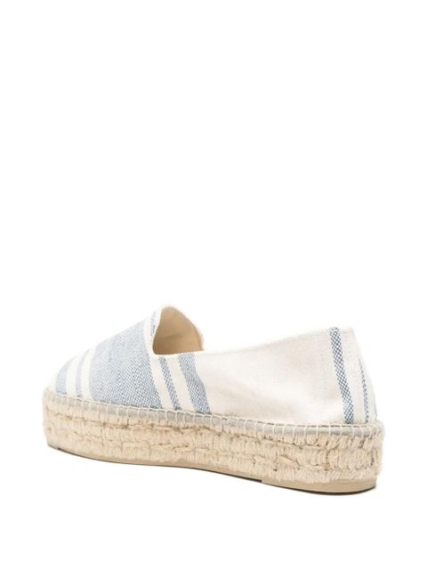 Manebi striped espadrilles - Neutrals