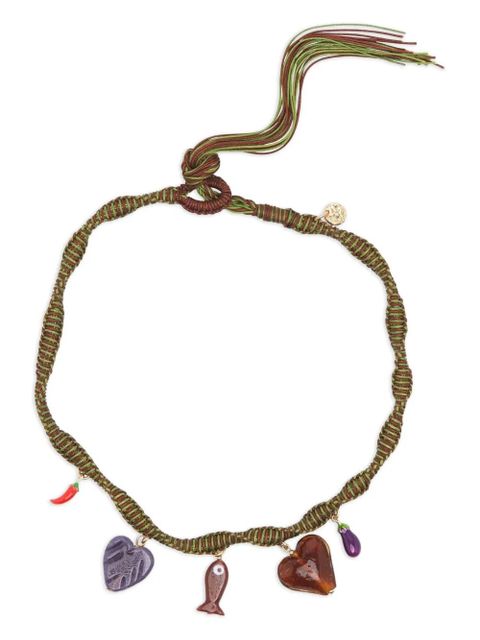 ALEMAIS bijoux charm necklace - Green - zdjęcie produktu nr 1