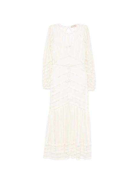 TWINSET long-sleeve maxi dress - Neutrals - zdjęcie produktu nr 1