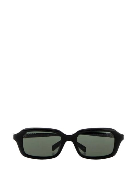 Gucci Eyewear rectangular frame sunglasses - Black - zdjęcie produktu nr 1