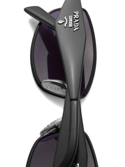 Prada Eyewear sunglasses with Prada logo - Black