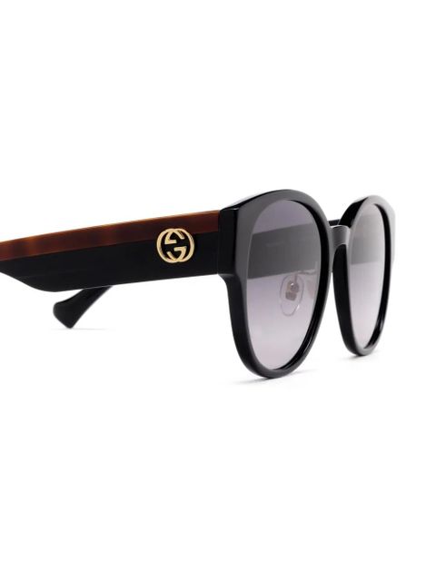 Gucci Eyewear round-frame sunglasses - Black