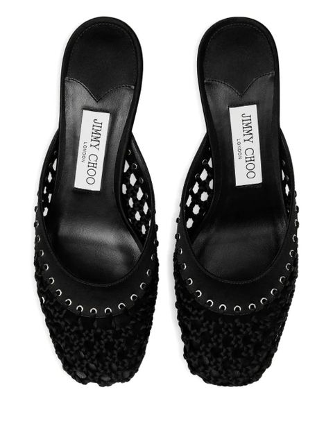 Jimmy Choo 50mm Pixie mules - Black - zdjęcie produktu nr 2