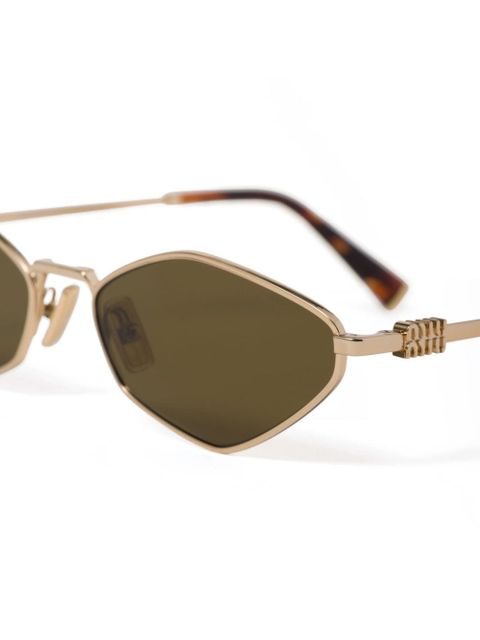 Miu Miu Eyewear Regard sunglasses - Gold