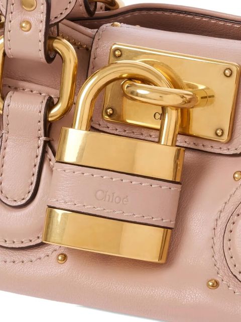 Chloé small Paddington leather tote bag - Pink